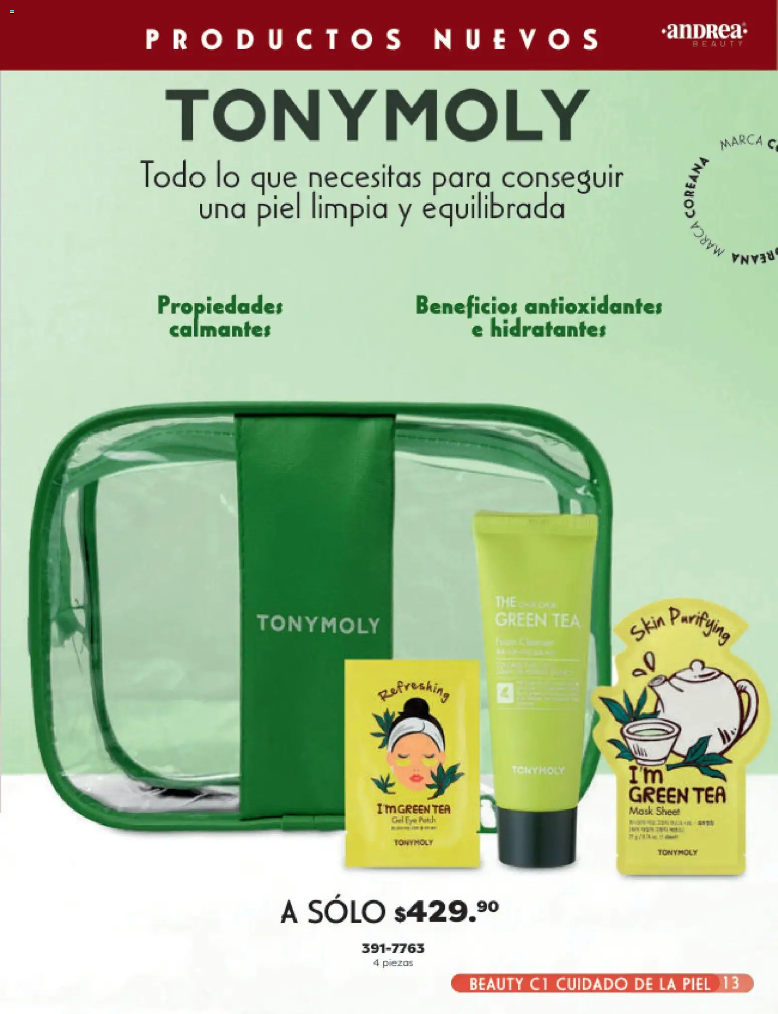 Nuevas ofertas de Andrea válidas en toda la República Mexicana desde el 25.01.2026. ¡Encuentra las mejores ofertas en Andrea catálogo Beauty! | Página: 13
