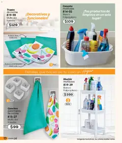 Vista previa de Cklass catálogo Verano Home, nuevo folleto de la tienda, válido en México a partir del 05.03.2026 | Página: 18 | Productos: Cocina, Canasta