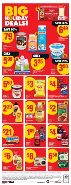 Preview of NORDICA COTTAGE CHEESE, selected varieties 500 g or 4x113 g from shop No Frills valid from 27.11.2025 | Page: 4