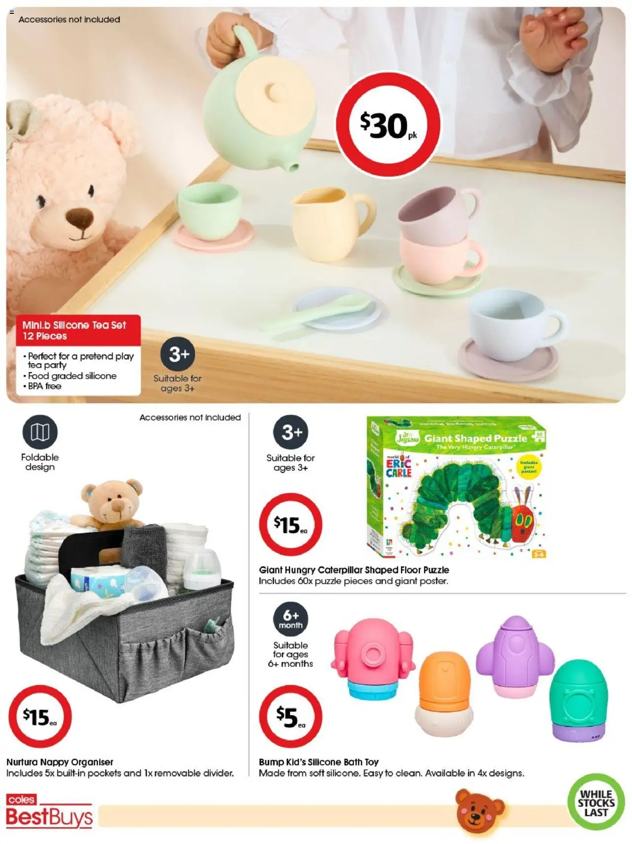 Coles catalogue - valid from 10.10.2025 | Page: 5 | Products: Bath, Tea, Accessories, Game