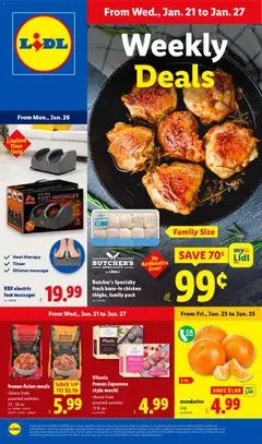 Preview of Lidl weekly ads valid from 21.01.2026