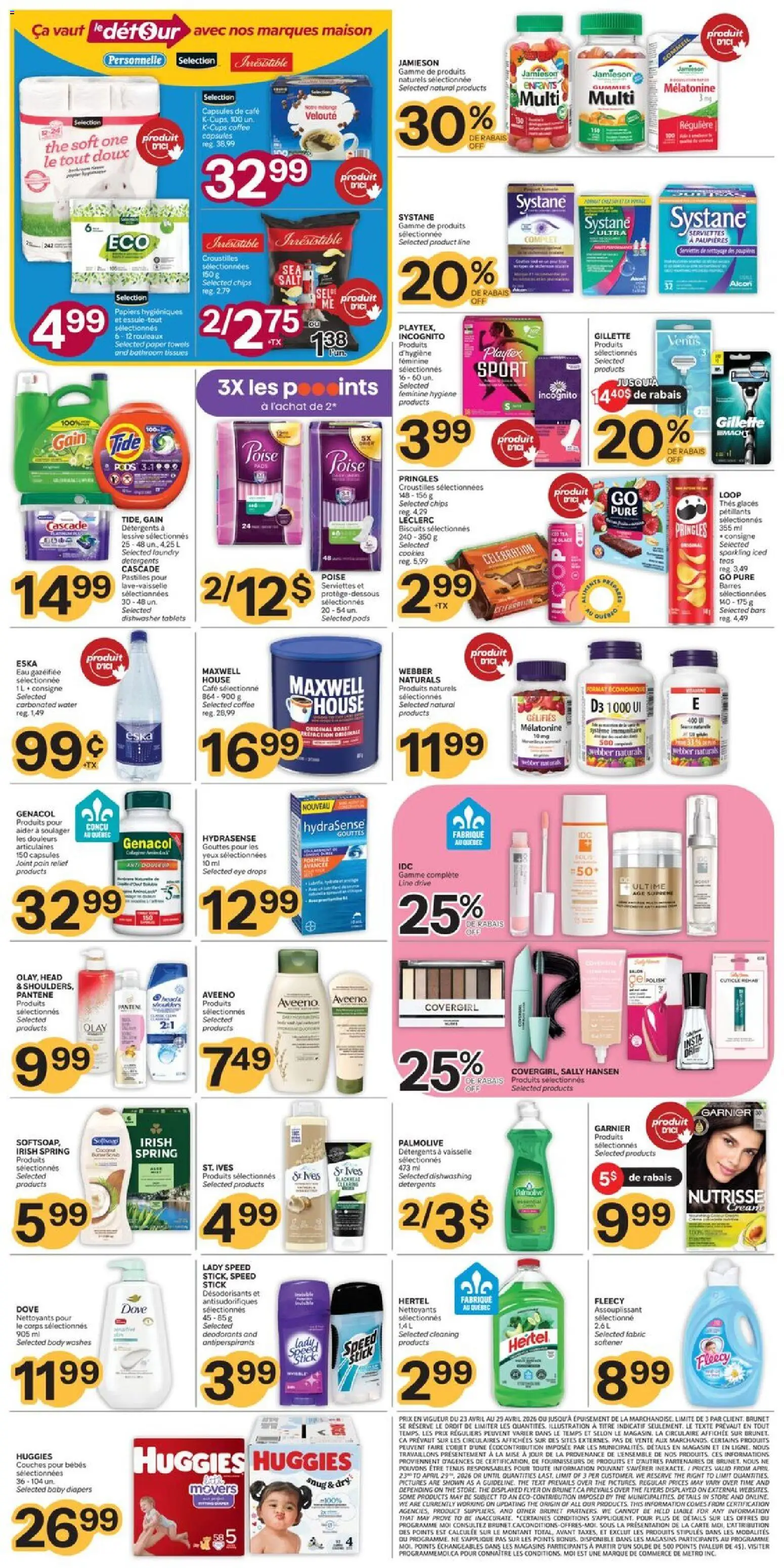 Brunet Flyer from Apr 23, 2026 - Unlock Huge Savings | Canada