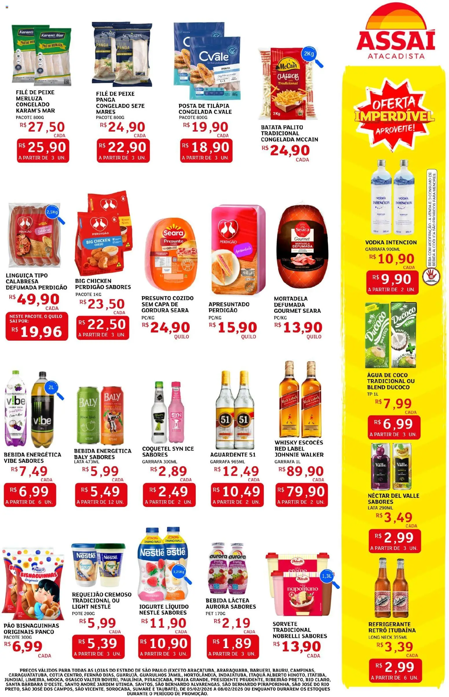 Assaí Atacadista Folheto - válido de 05.02.2026 | Página: 3