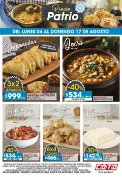 Vista previa Coto Rincón Patrio válido desde el 04.08.2025