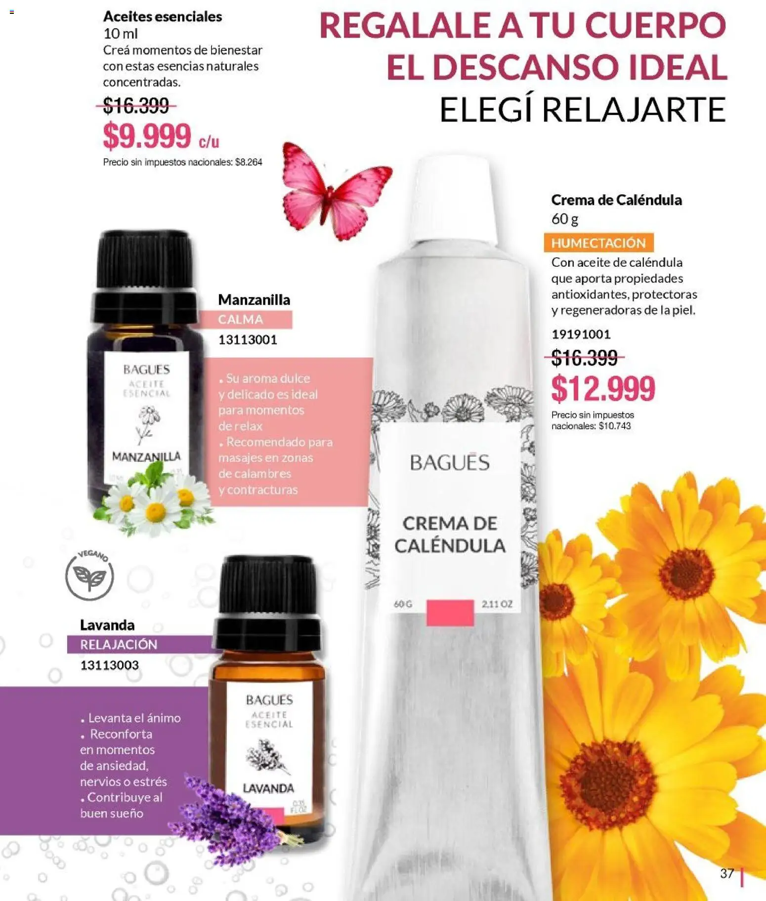 Bagués - Catálogo │ válido desde el 09.02.2026 | Página: 37 | Productos: Aceite, Esencias, Crema