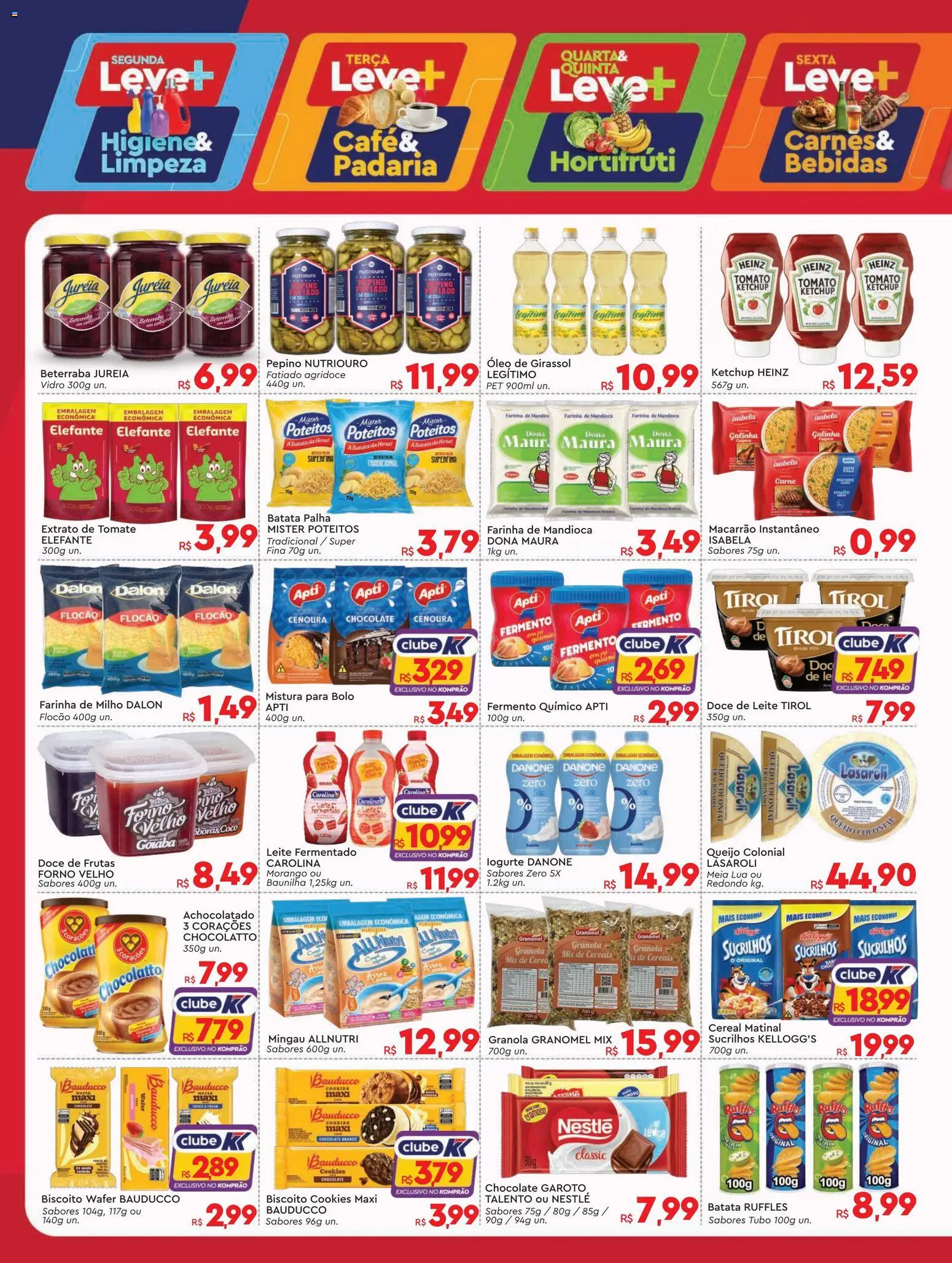 Komprao Atacadista Folheto - válido de 06.04.2026 | Página: 2 | Produtos: Goiaba, Mandioca, Bolo, Granola