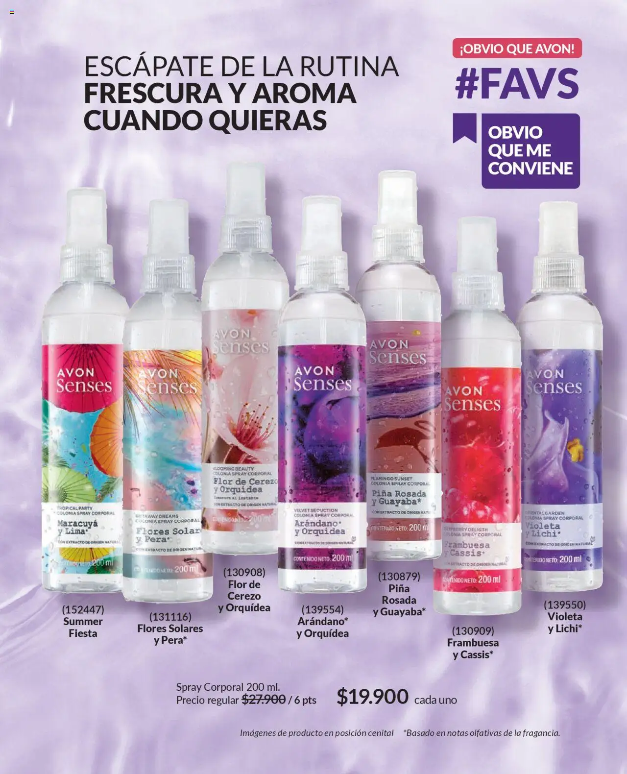 Avon revista - valida desde el 12.09.2025 | Página: 89 | Productos: Piña, Maracuyá