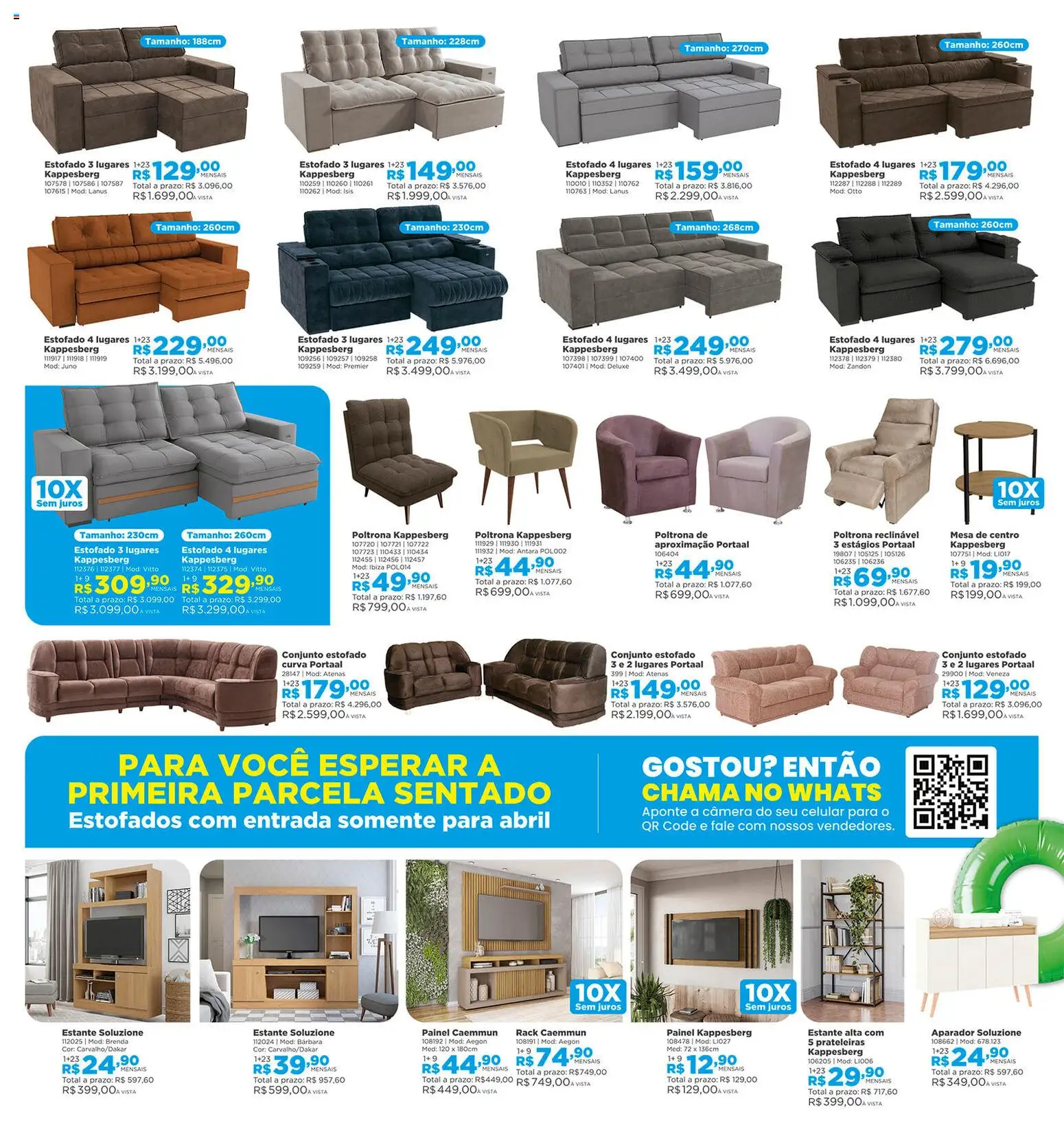 Lojas Solar Folheto - válido de 01.01.2026 | Página: 13 | Produtos: Aparador, Poltrona, Rack, Câmera