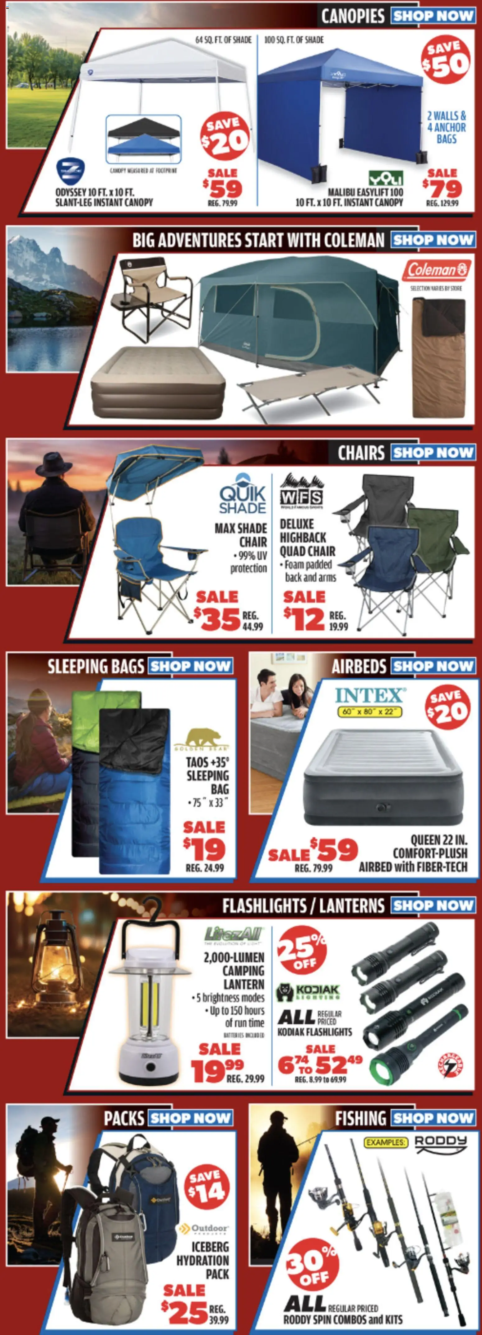 Big 5 Sporting Goods Weekly Ad - valid from 06.03.2026 | Page: 6 | Products: Chair, Anchor