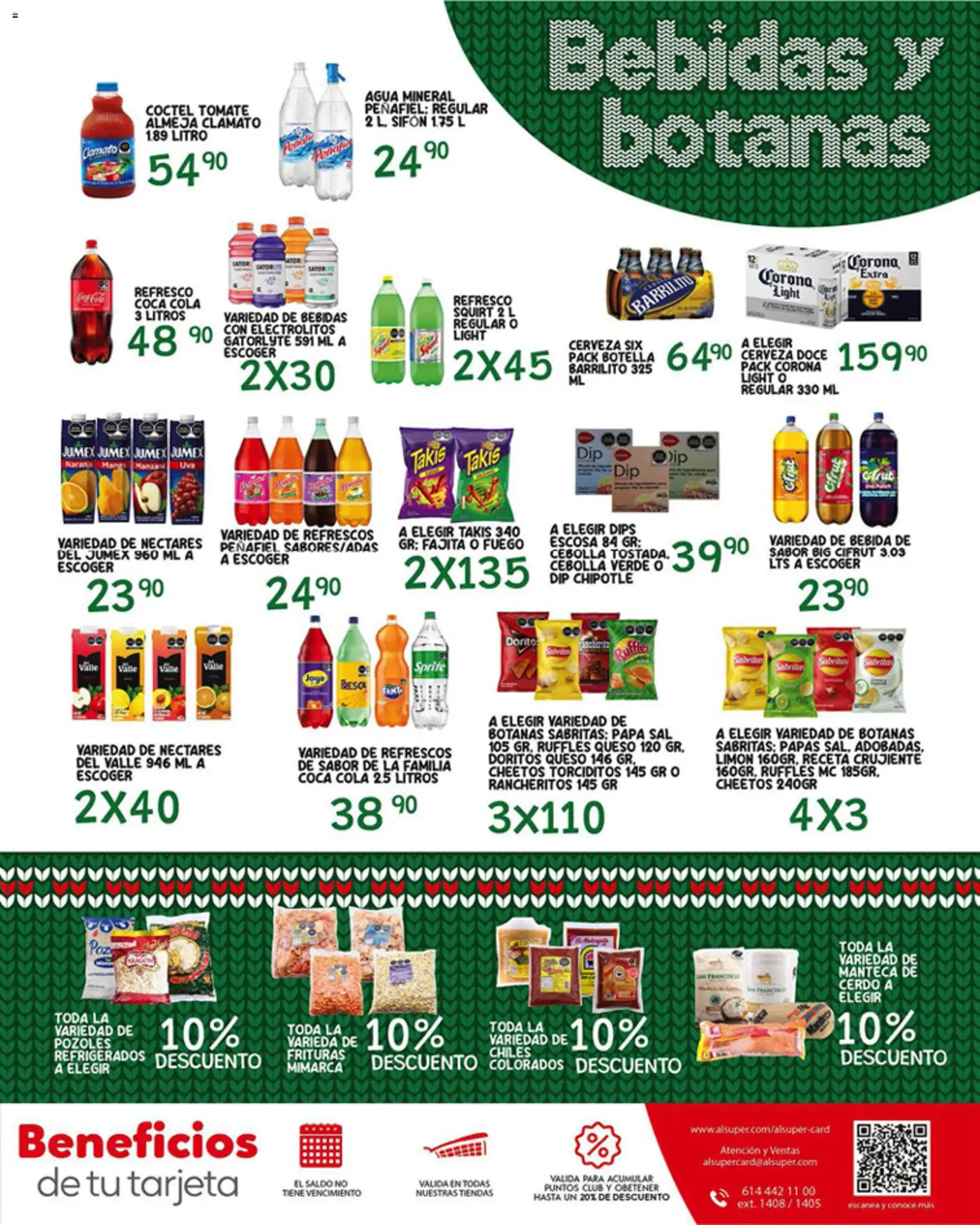 Nuevas ofertas de Alsuper válidas en toda la República Mexicana desde el 28.11.2025. ¡Encuentra las mejores ofertas en Alsuper folleto Laguna! | Página: 7 | Productos: Cebolla, Refresco, Agua, Limón