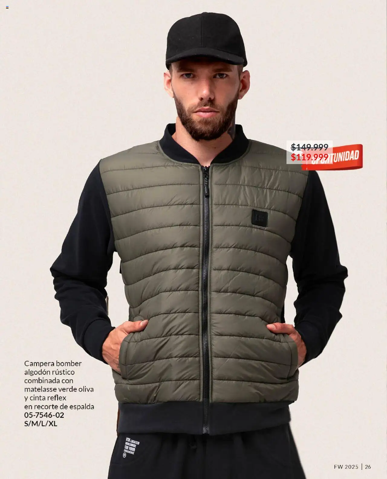 Vitnik catálogo Hombre │ válido desde el 08.08.2025 | Página: 26 | Productos: Algodón, Campera, Cinta, Oliva
