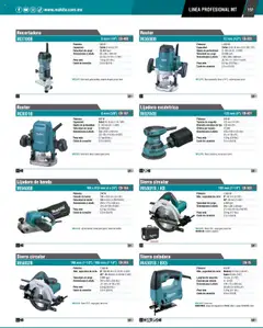 Vista previa de Makita - Catálogo, nuevo folleto de la tienda, válido en México a partir del 04.09.2025 | Página: 137