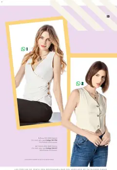 Vista previa de SC Pakar catálogo Ropa, nuevo folleto de la tienda, válido en México a partir del 30.01.2026 | Página: 19 | Productos: Blusa, Chaleco