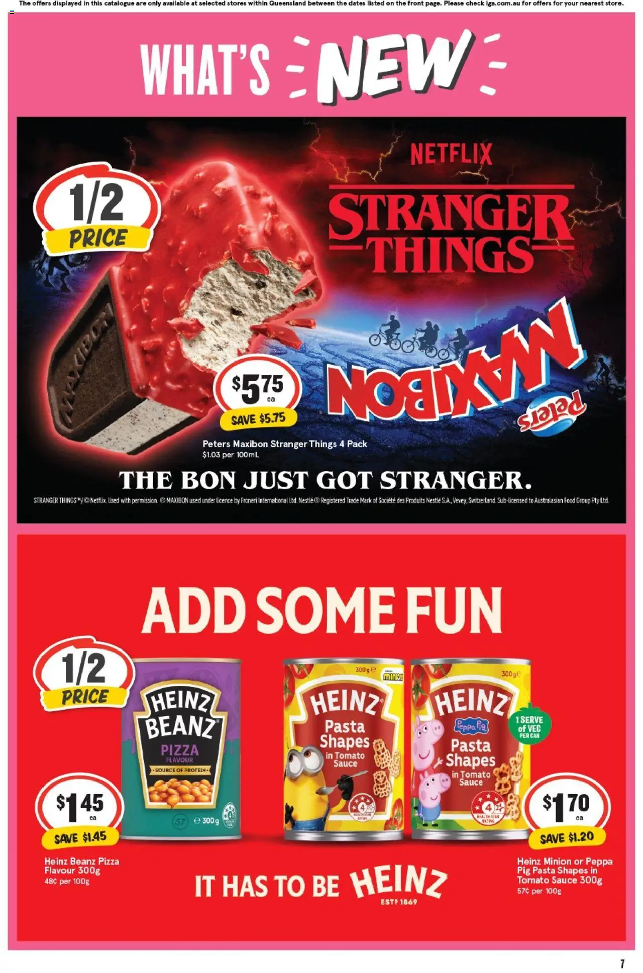 IGA catalogue - valid from 22.10.2025 | Page: 10 | Products: Pizza, Pasta, Sauce