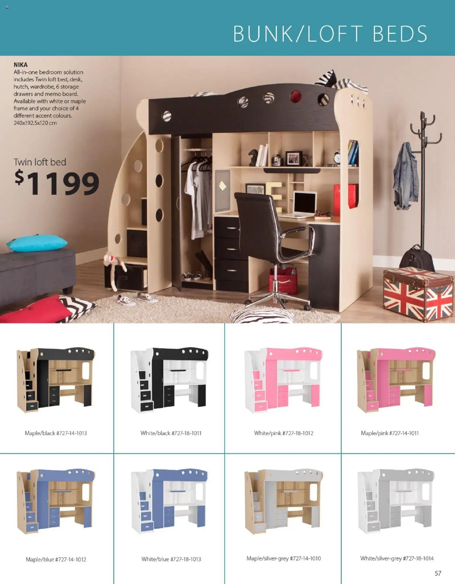 JYSK flyer valid from 01.01.2026 | Page: 57 | Products: Bed