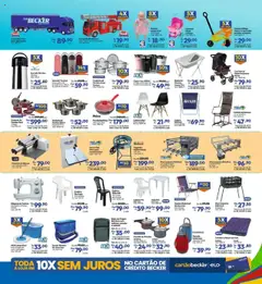 Lojas Becker Folheto - válido de 01.09.2025 | Página: 6 | Produtos: Colchão inflável, Máquina de massas, Mesa, Banheira