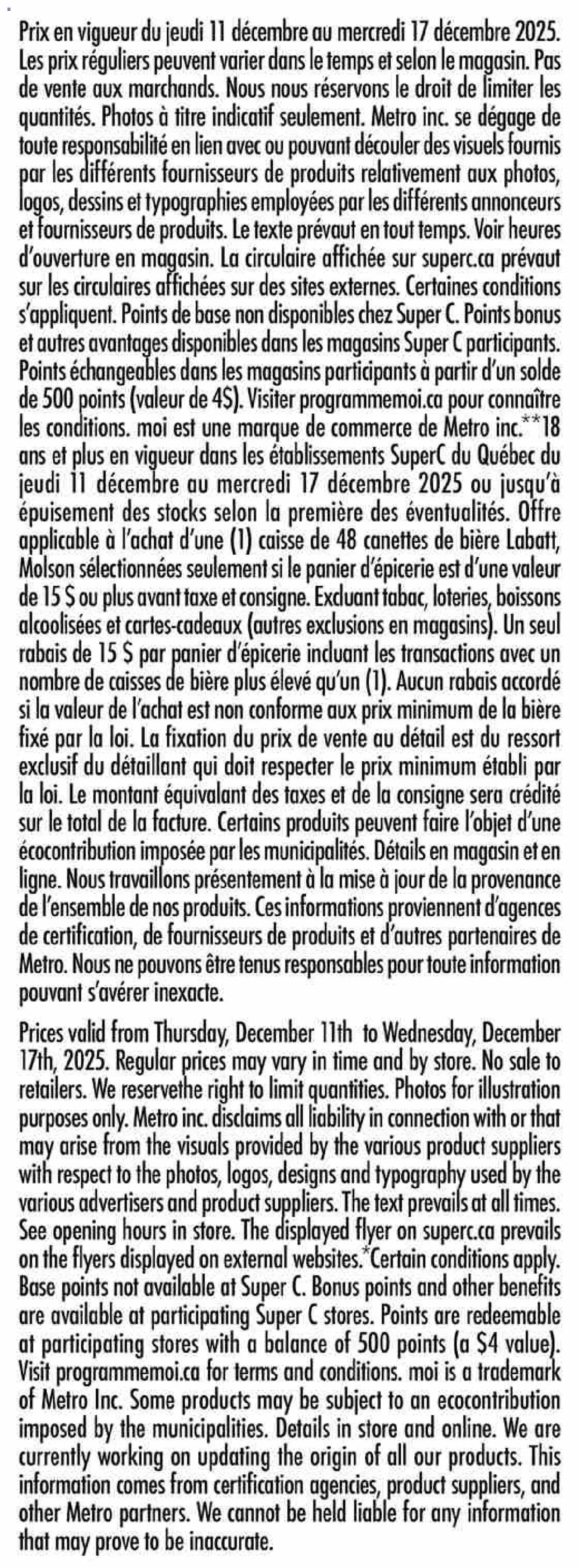 Super C flyer valid from 11.12.2025 | Page: 19