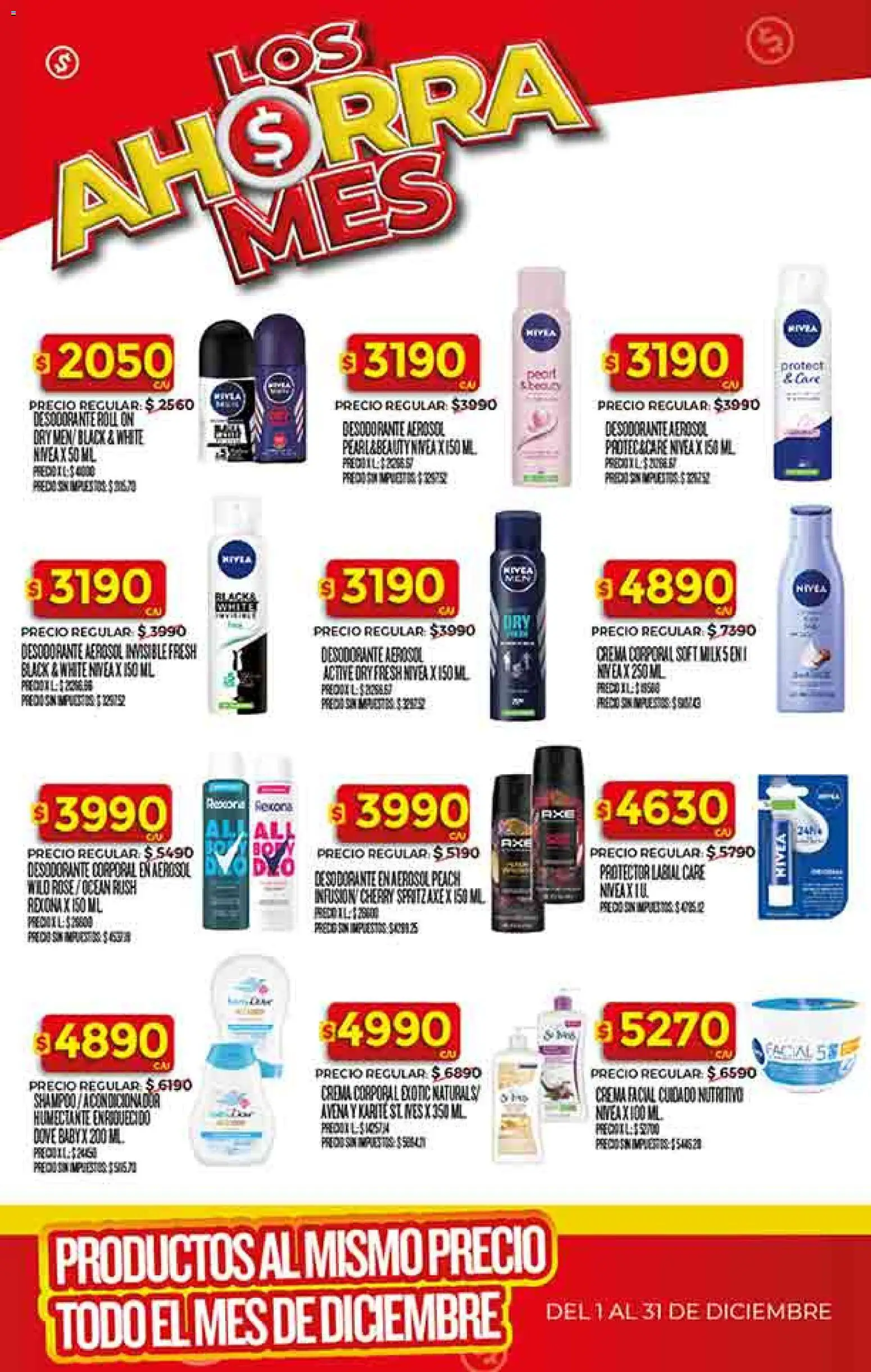 Dia - Ofertas - Salta y Jujuy │ válido desde el 10.12.2025 | Página: 30 | Productos: Avena, Desodorante, Crema