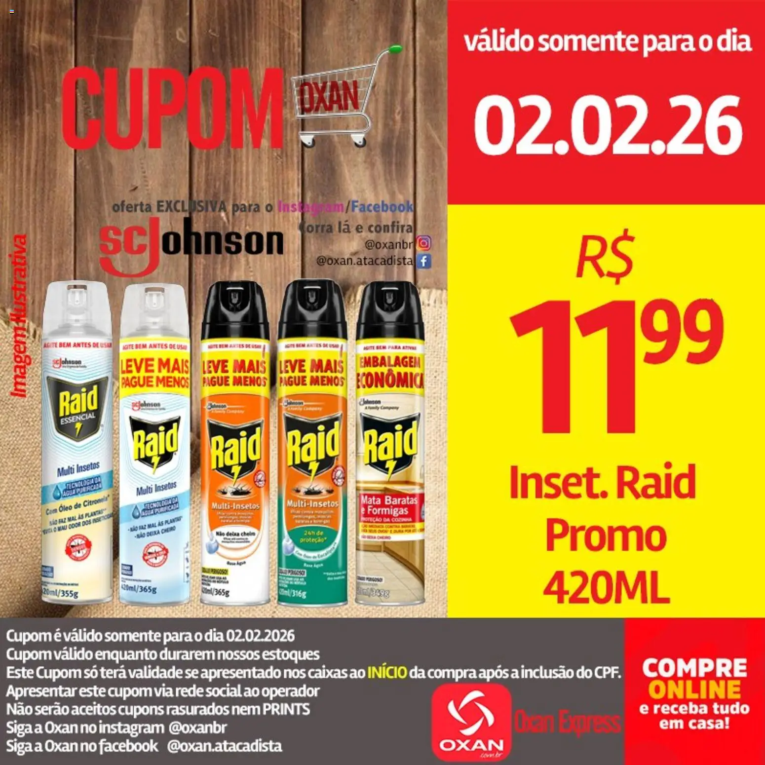 Oxan Atacadista Folheto - válido de 02.02.2026 | Página: 10 | Produtos: Óleo