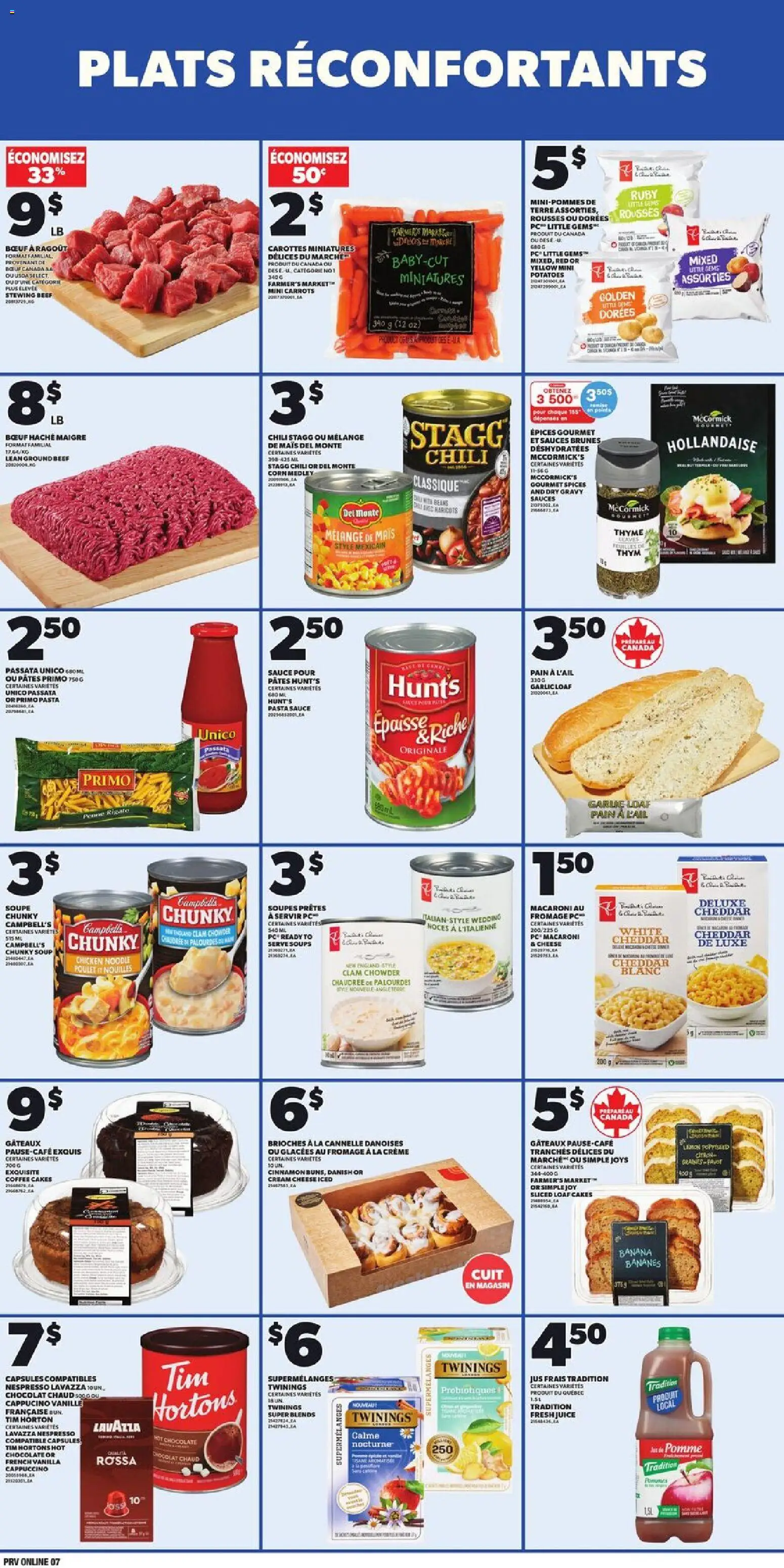 Provigo flyer valid from 30.10.2025 | Page: 10 | Products: Beef, Cream, Cheese, Chocolate