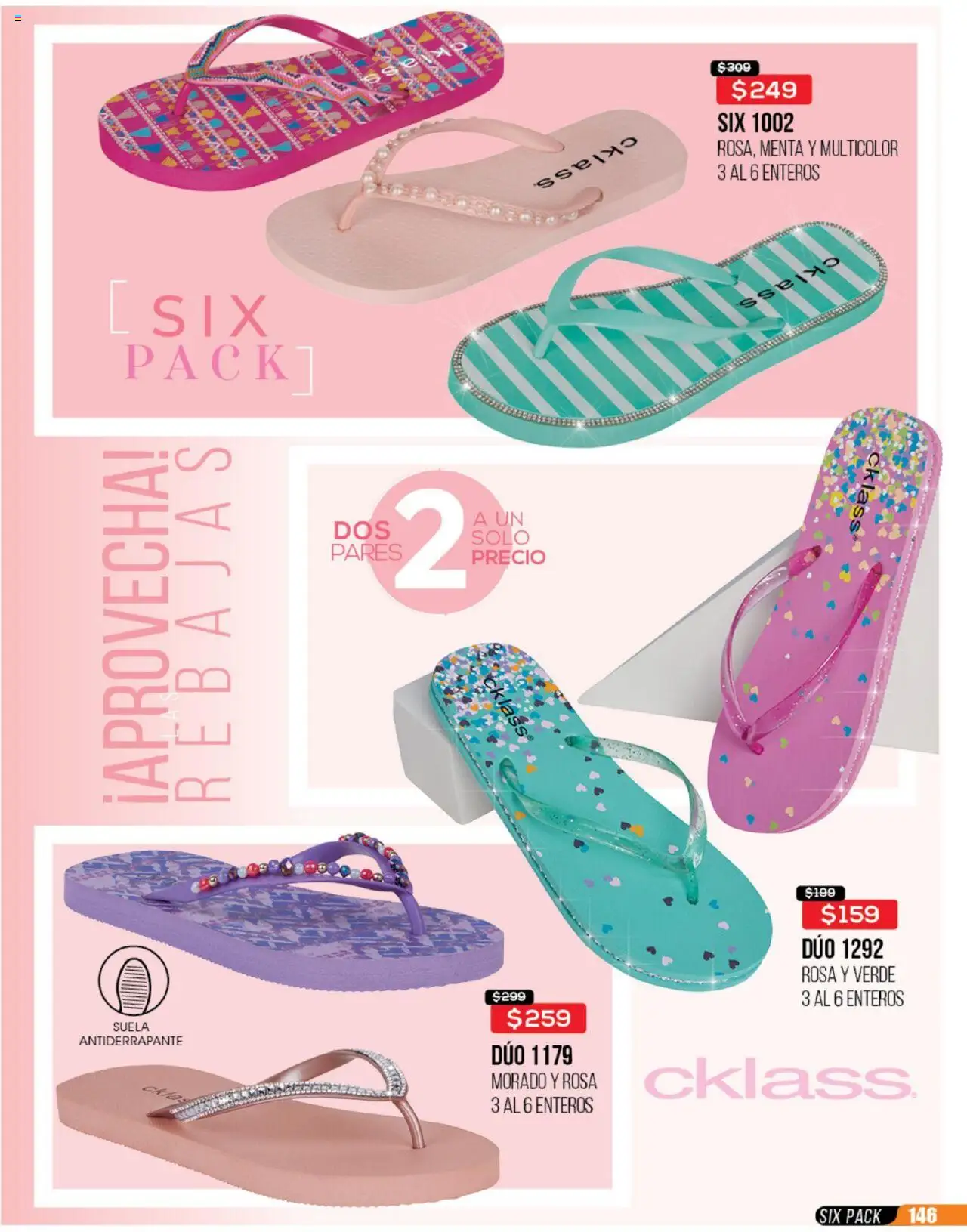 Nuevas ofertas de Cklass válidas en toda la República Mexicana desde el 23.06.2025. ¡Encuentra las mejores ofertas en Cklass catálogo Rebajas Sobre Calzado! | Página: 147