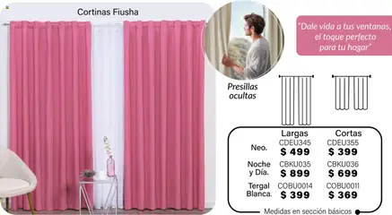 Vista previa de Colchas Concord - Catálogo, nuevo folleto de la tienda, válido en México a partir del 01.08.2025 | Página: 702 | Productos: Cortinas