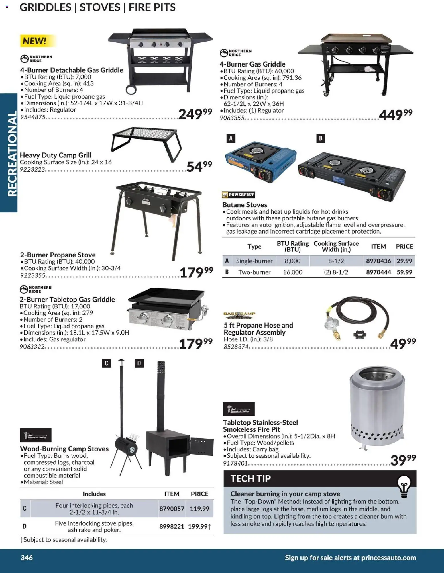 Princess Auto flyer valid from 21.04.2026 | Page: 37 | Products: Bag, Stove, Grill, Ridge