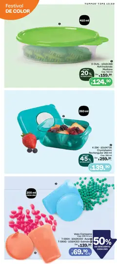 Vista previa de Tupperware catálogo, nuevo folleto de la tienda, válido en México a partir del 01.12.2025 | Página: 50 | Productos: Tupper, Campana