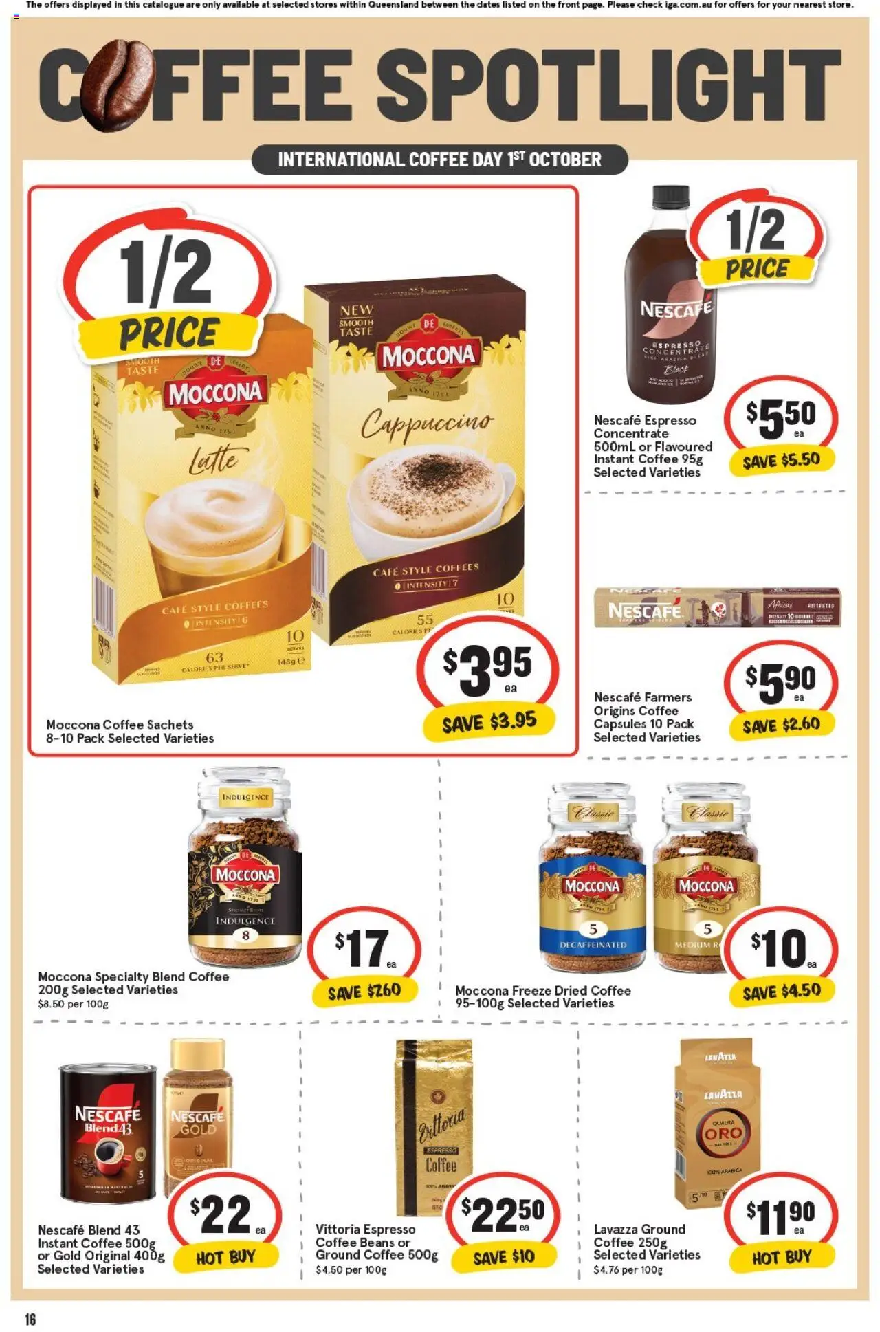 IGA catalogue - valid from 01.10.2025 | Page: 19 | Products: Crackers, Cheese, Honey, Cream