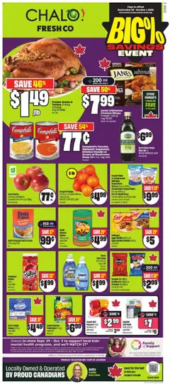 Preview of FreshCo flyer - ON from shop FreshCo valid from 25.09.2025