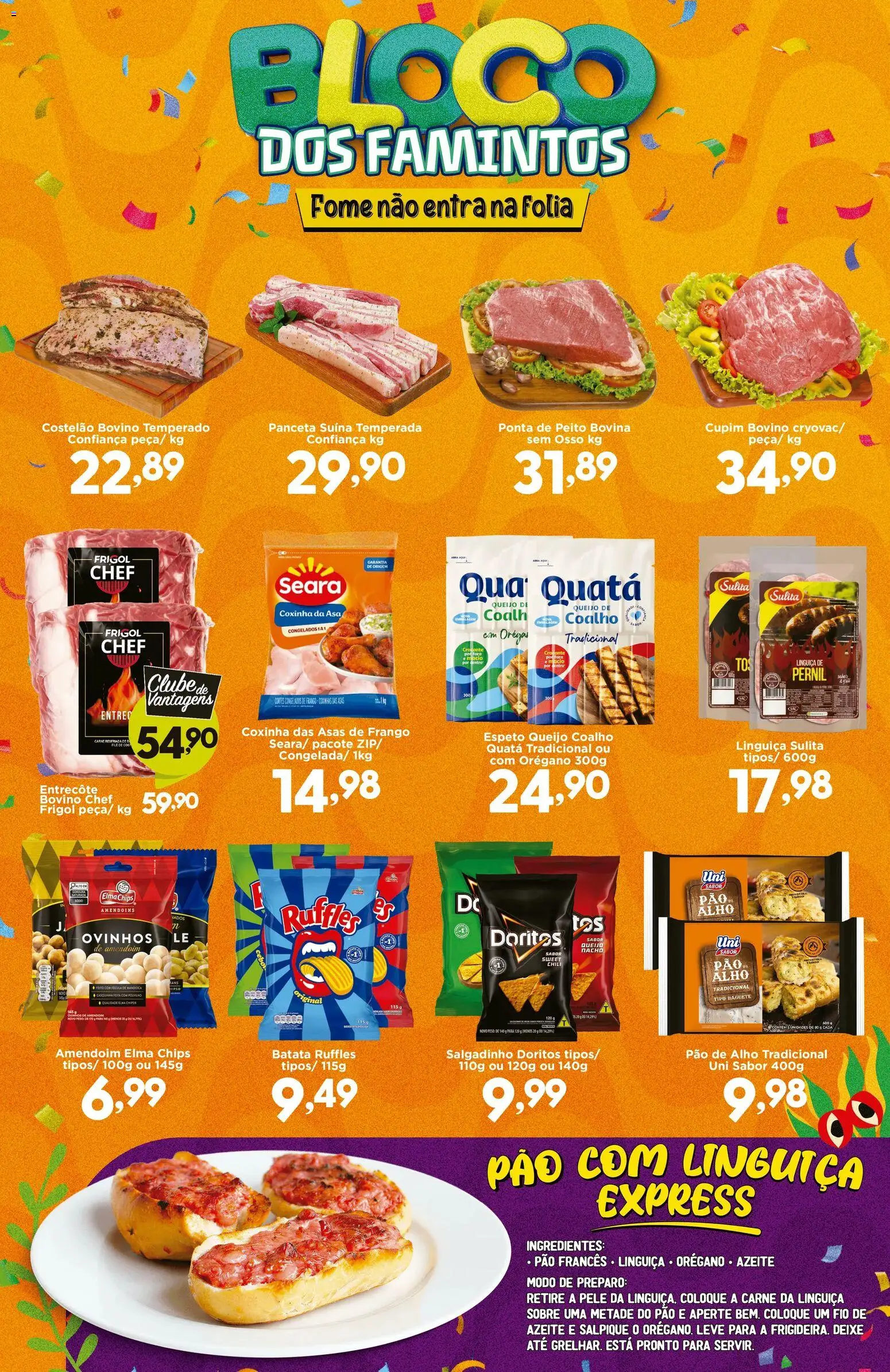 Confiança Folheto - válido de 09.02.2026 | Página: 7 | Produtos: Elma Chips, Queijo, Pão, Orégano