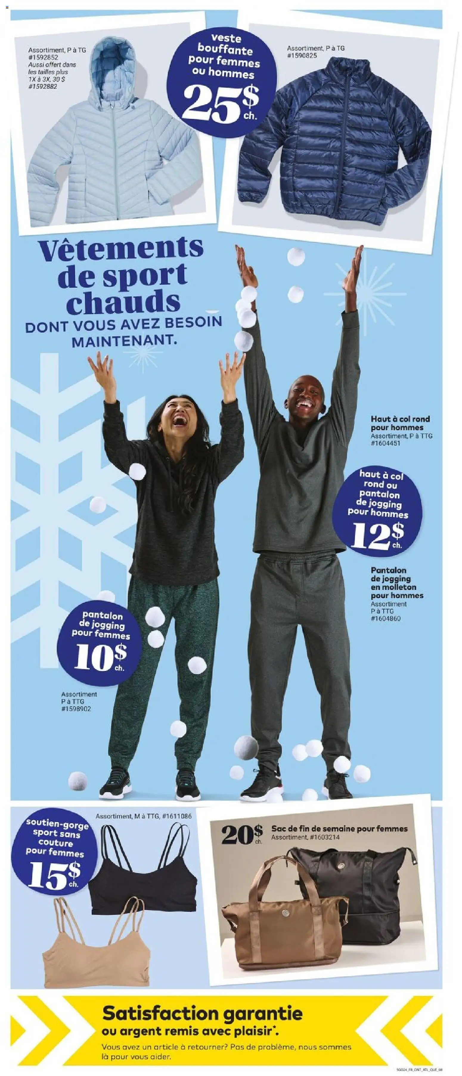 Giant Tiger flyer valid from 14.01.2026 | Page: 10 | Products: Bag, Jacket, Pants, Bra