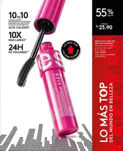 Vista previa de folleto Ésika - Campaña 5 de la Ésika válido desde 21.02.2026 | Página: 5 | Productos: Máscara