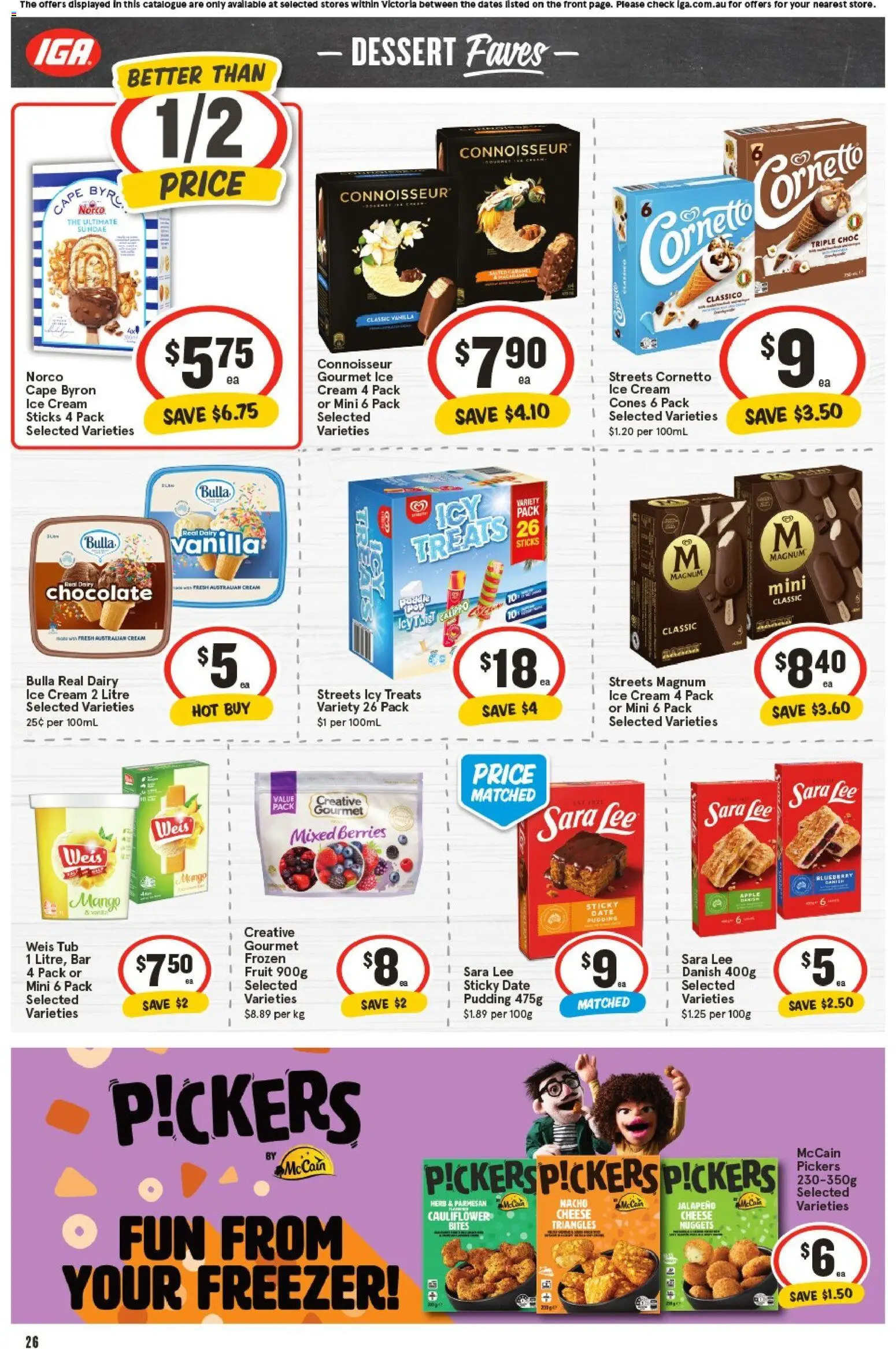 IGA catalogue - valid from 05.11.2025 | Page: 26 | Products: Dairy, Herb, Cheese, Cauliflower