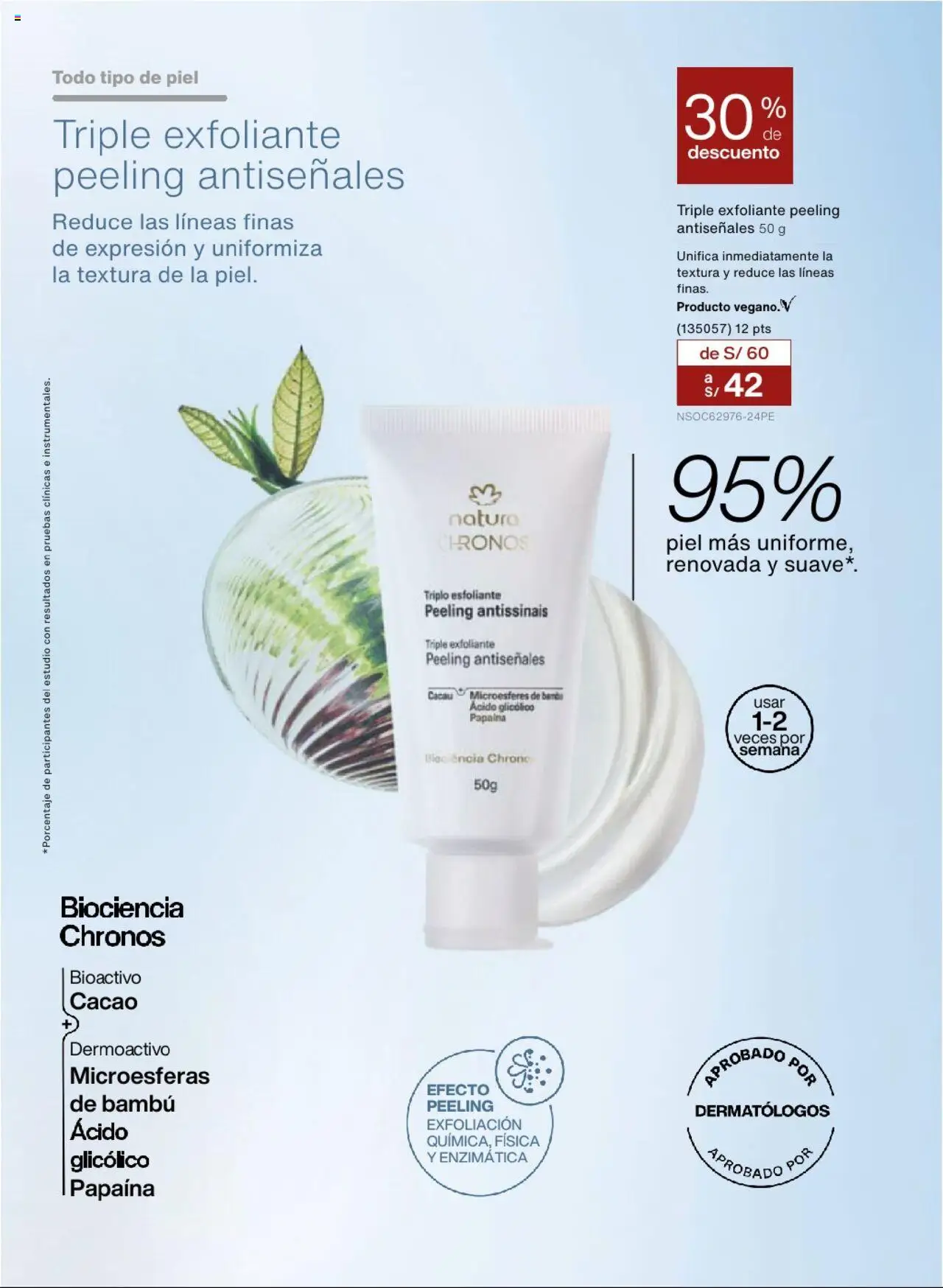 Catálogo Natura válido desde 13.08.2025 | Página: 87 | Productos: Exfoliante