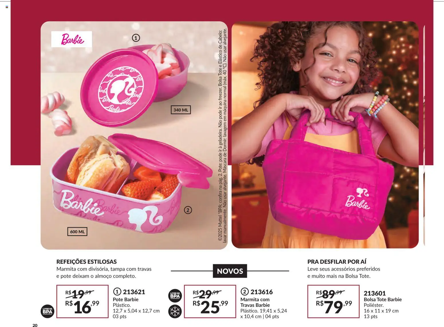 Avon Folheto - válido de 29.10.2025 | Página: 20 | Produtos: Elástico de cabelo, Bolsa