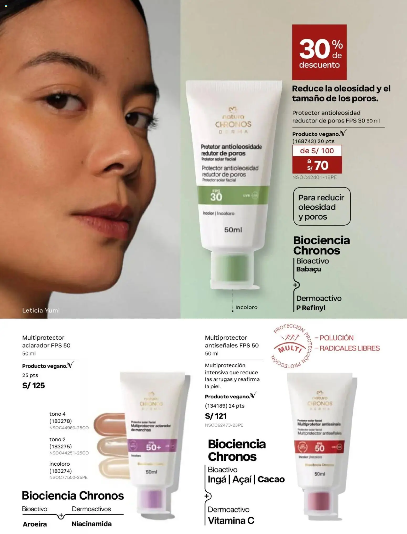 Catálogo Natura válido desde 31.03.2026 | Página: 99 | Productos: Protector solar