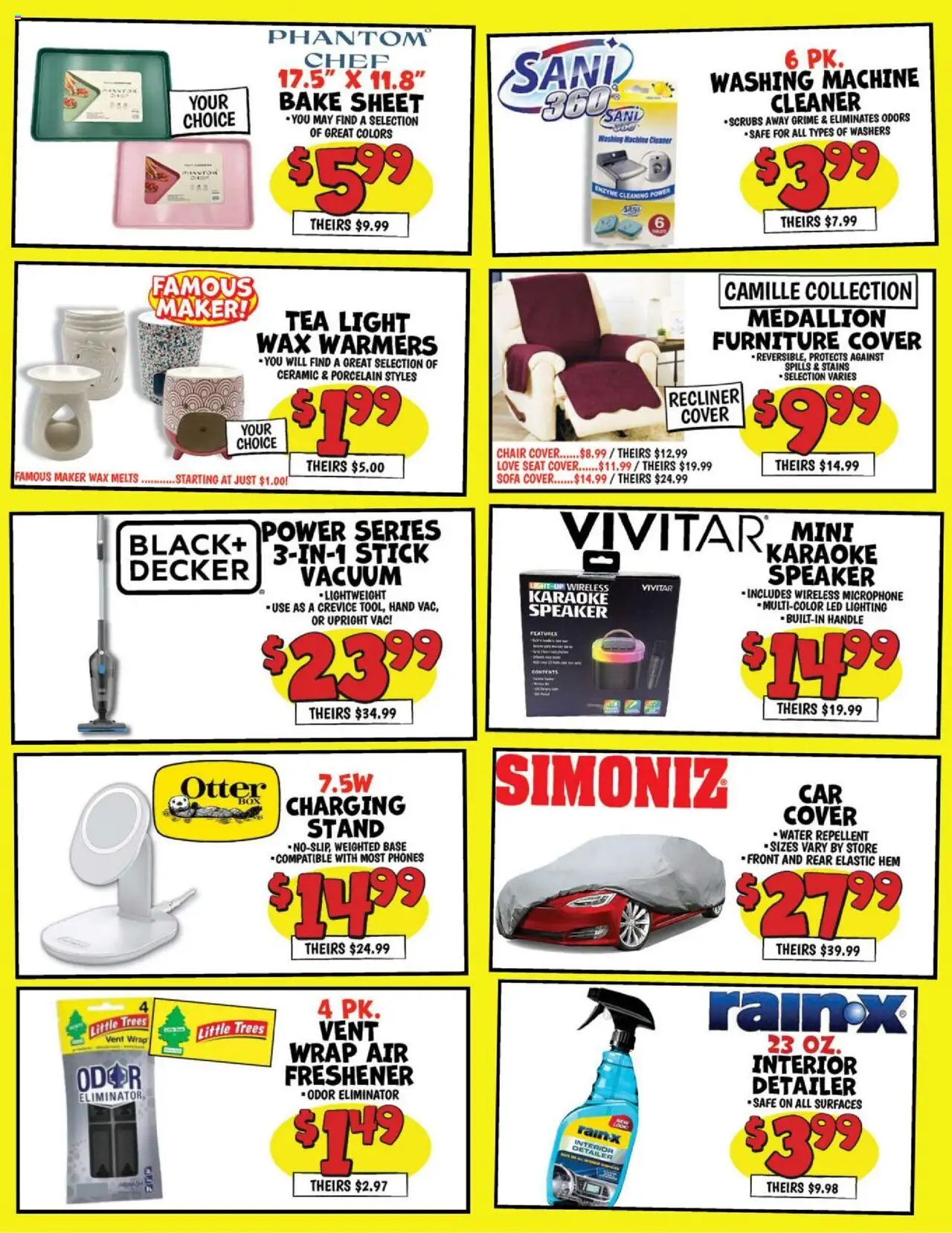 Ollie's Ad - valid from 16.10.2025 | Page: 6 | Products: Sofa, Chair, Recliner, Microphone