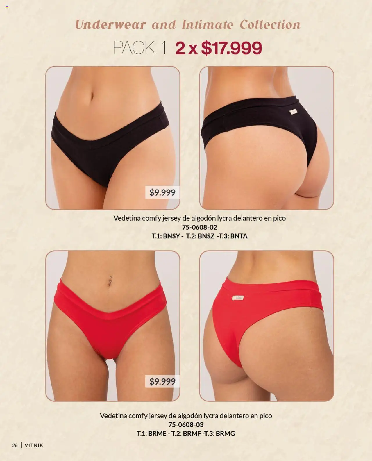 Vitnik catálogo Accesorios │ válido desde el 08.08.2025 | Página: 26 | Productos: Pico, Algodón
