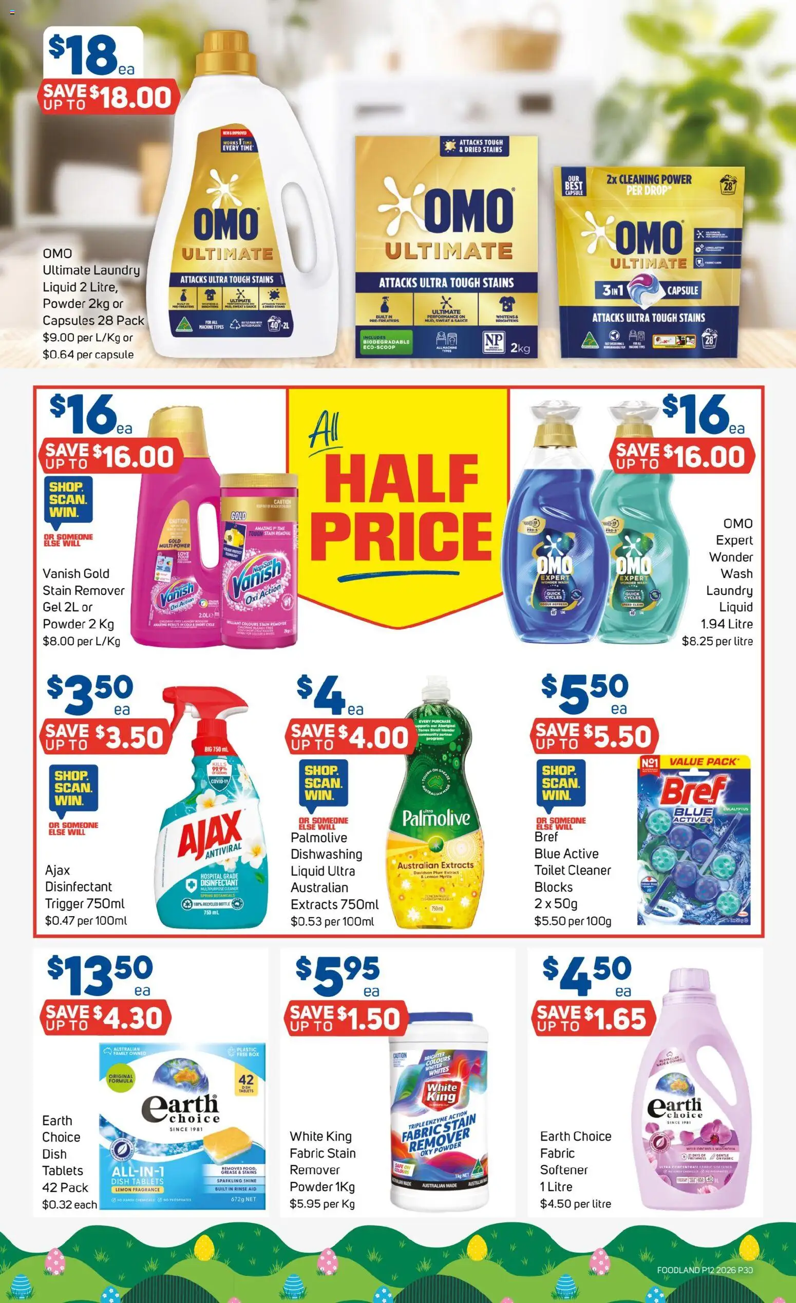 Foodland catalogue - valid from 18.03.2026 | Page: 30 | Products: Box, Fragrance, Stain remover, Sauce