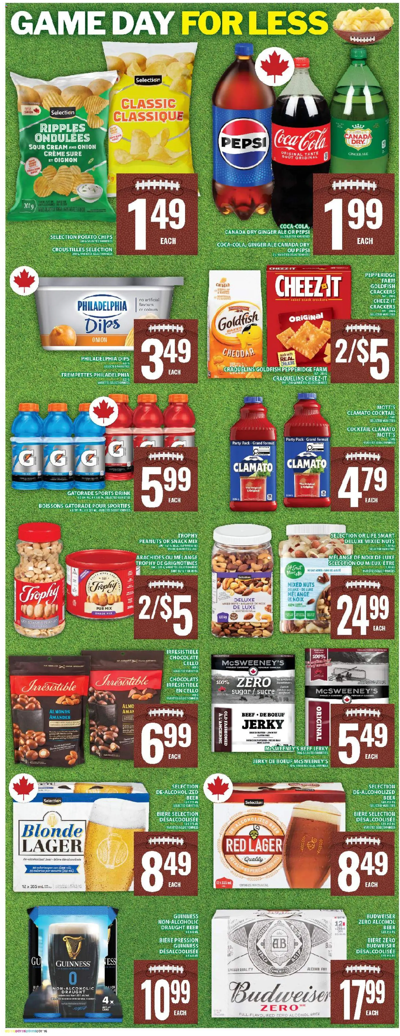 Food Basics flyer valid from 13.11.2025 | Page: 11 | Products: Sour cream, Nuts, Cream, Chocolate