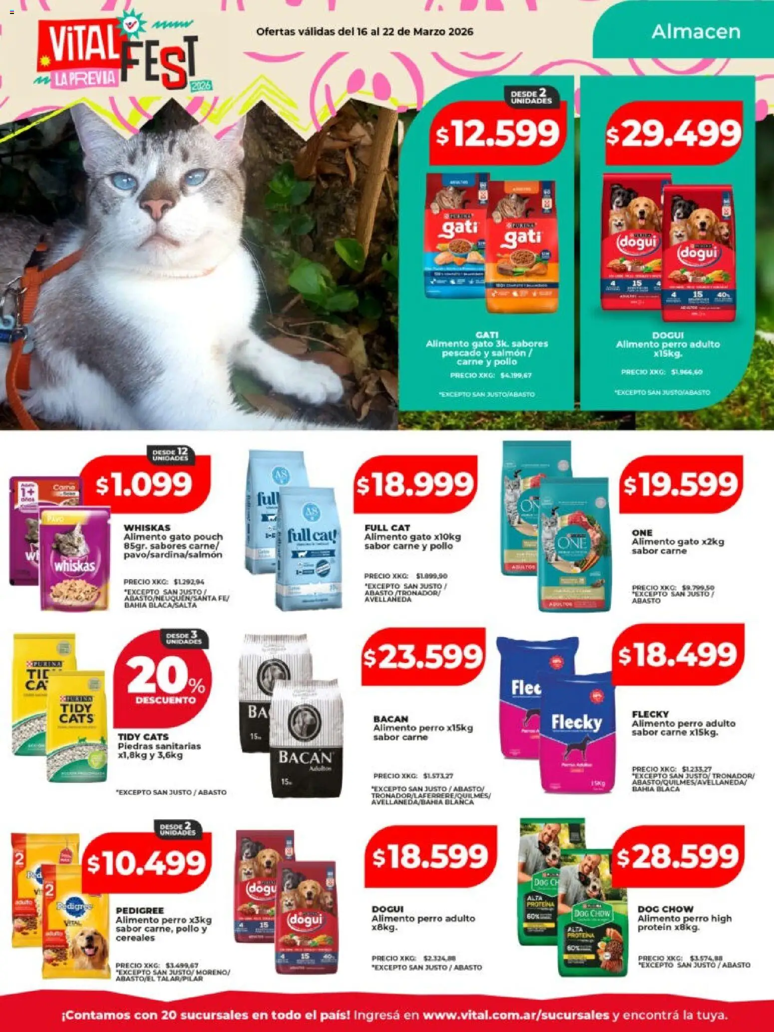 Vital - Ofertas │ válido desde el 16.03.2026 | Página: 21 | Productos: Pollo, Pescado, Cereales