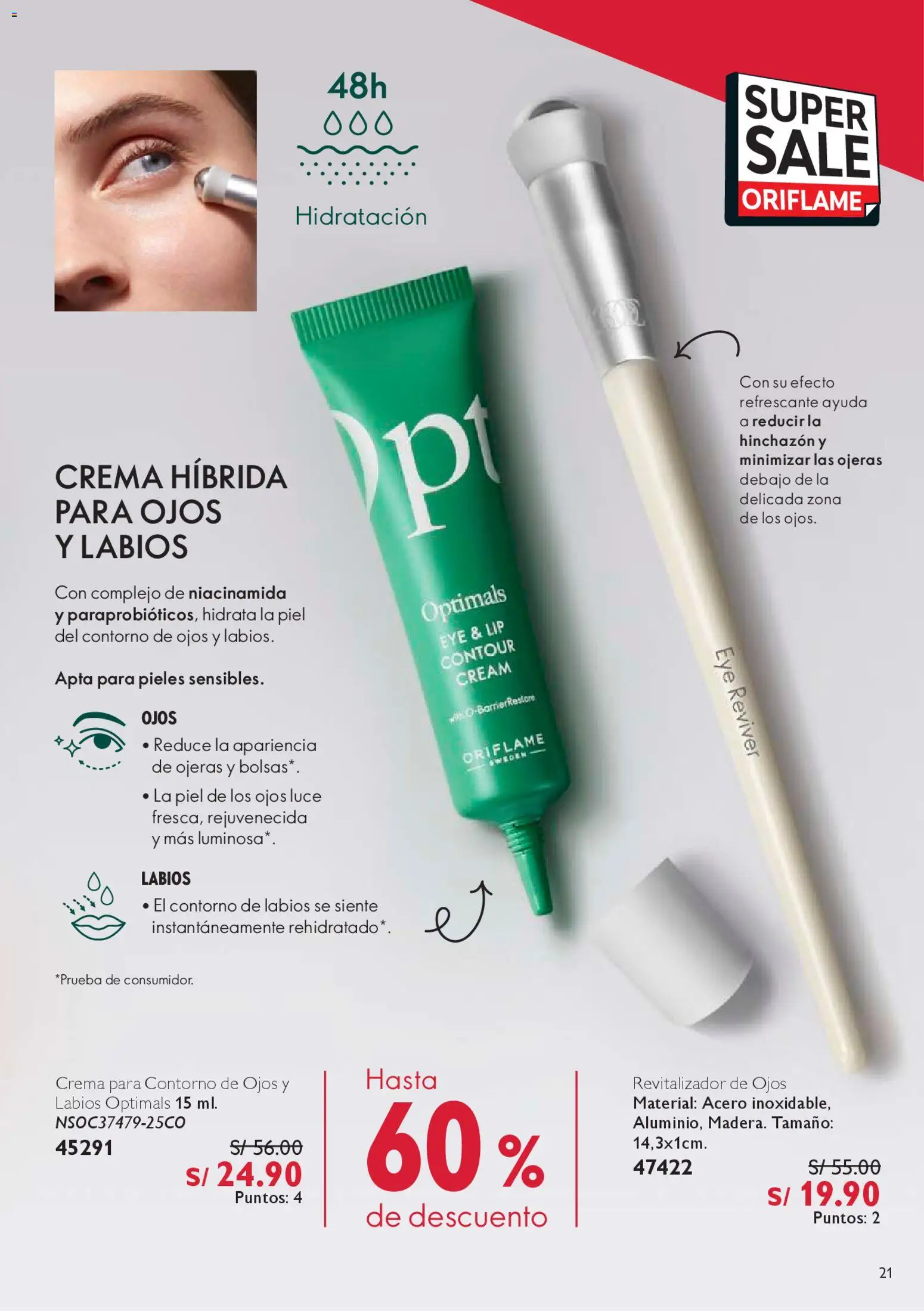 Catálogo Oriflame válido desde 25.10.2025 | Página: 21 | Productos: Crema