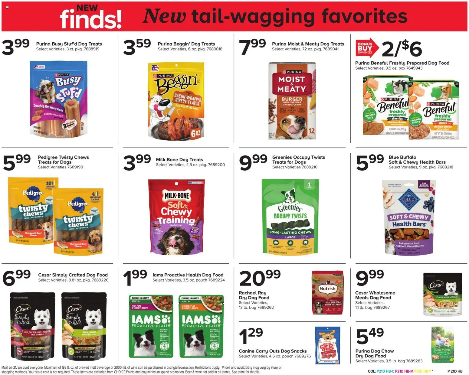 Giant Weekly Ad - valid from 03.04.2026 | Page: 24 | Products: Box, Dog Treats, Beef, Bag
