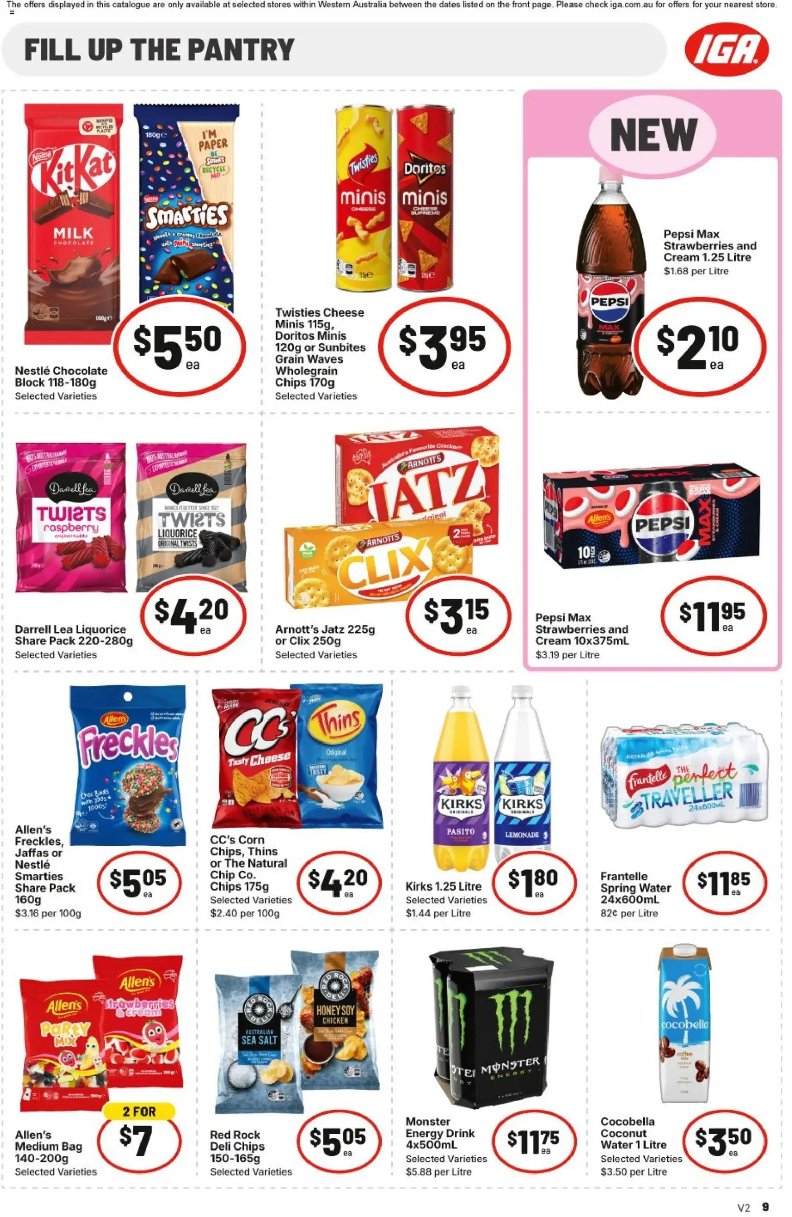 IGA catalogue - valid from 07.01.2026 | Page: 9 | Products: Herb, Lamb, Salmon, Parsley