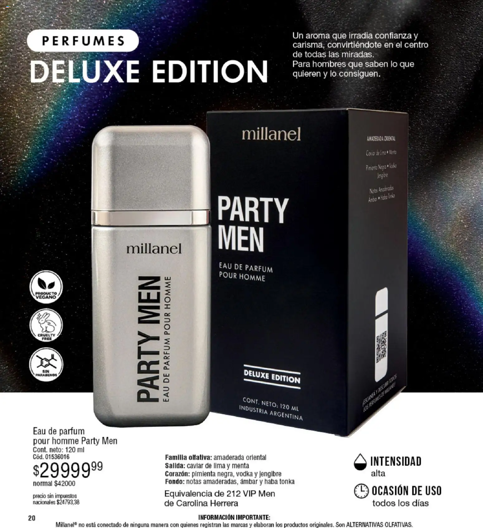 Millanel - Catálogo │ válido desde el 05.01.2026 | Página: 20 | Productos: Vodka, Lima, Pimienta, Pimiento