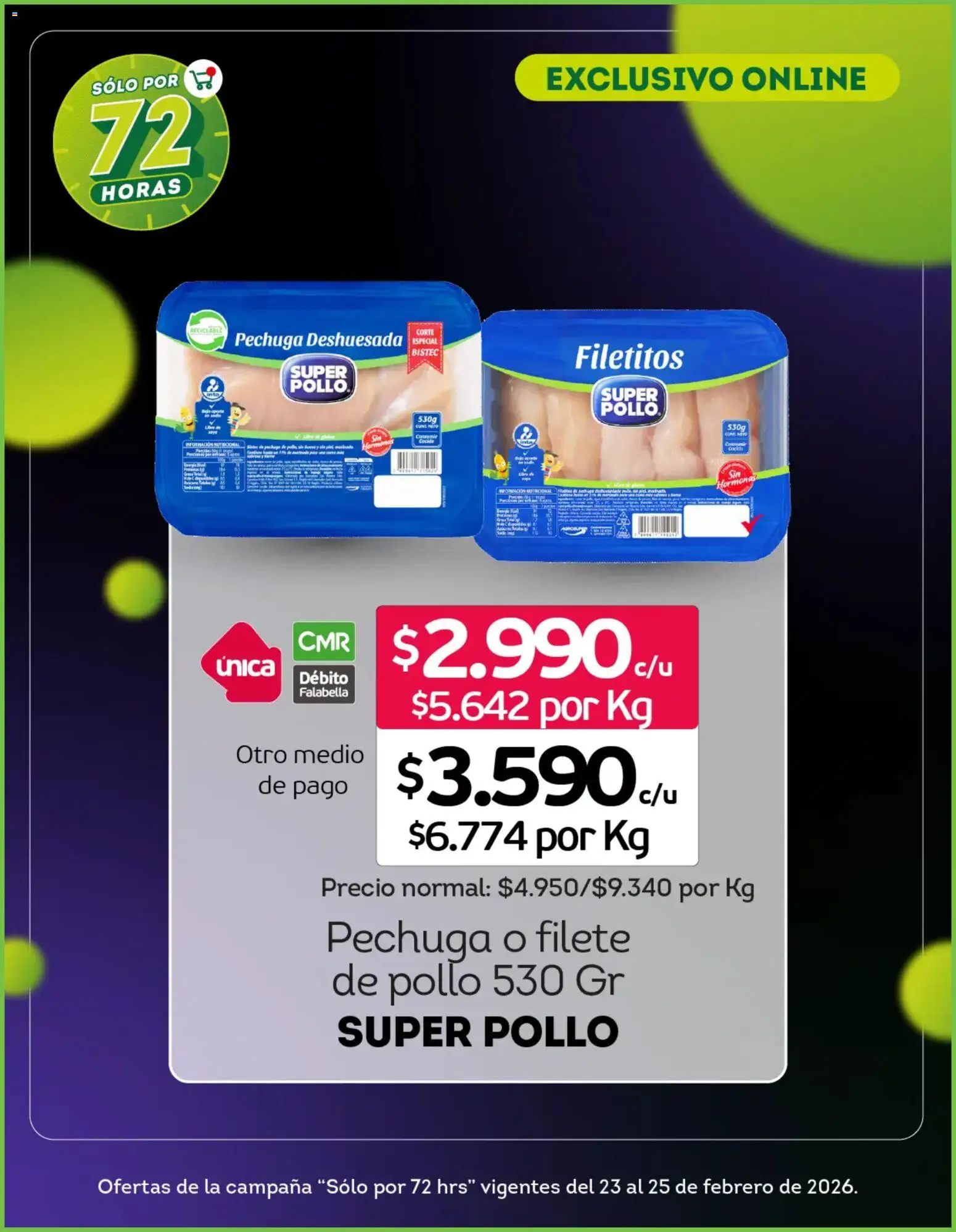 Tottus ofertas  │ válido desde el 23.02.2026 | Página: 6 | Productos: Campana, Pollo