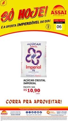 Encarte Assaí Atacadista - DF - Pré-Visualização do folheto da loja Assaí Atacadista, válido de 06.02.2026
