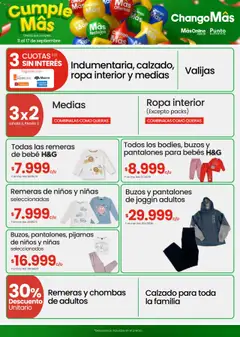 Changomas ofertas │ válido desde el 11.09.2025 | Página: 13 | Productos: Ropa, Pantalones, Ropa interior, Medias