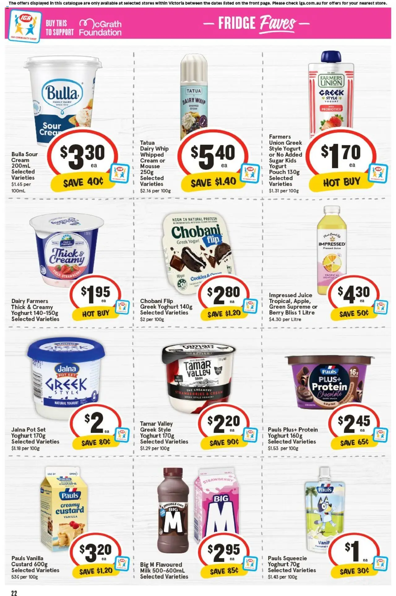 IGA catalogue - valid from 24.09.2025 | Page: 25 | Products: Milk, Yoghurt, Chocolate, Strawberries